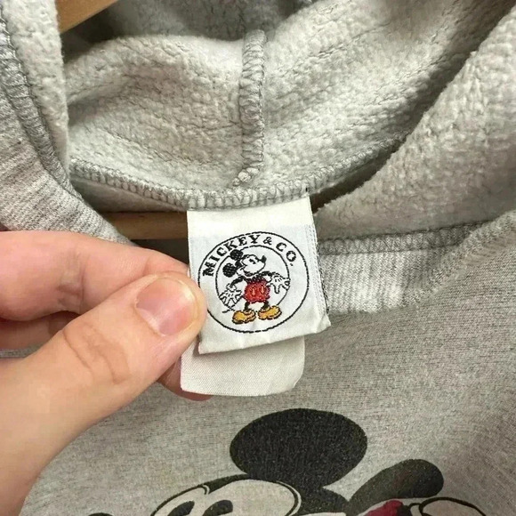 Vintage Disney Mickey Mouse Hoodie Large - Picture 4 of 5